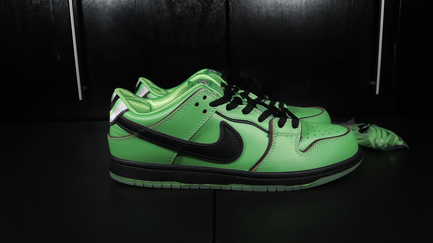 Nike SB Dunk Low The Powerpuff Girls Buttercup (Talla 10.5) US