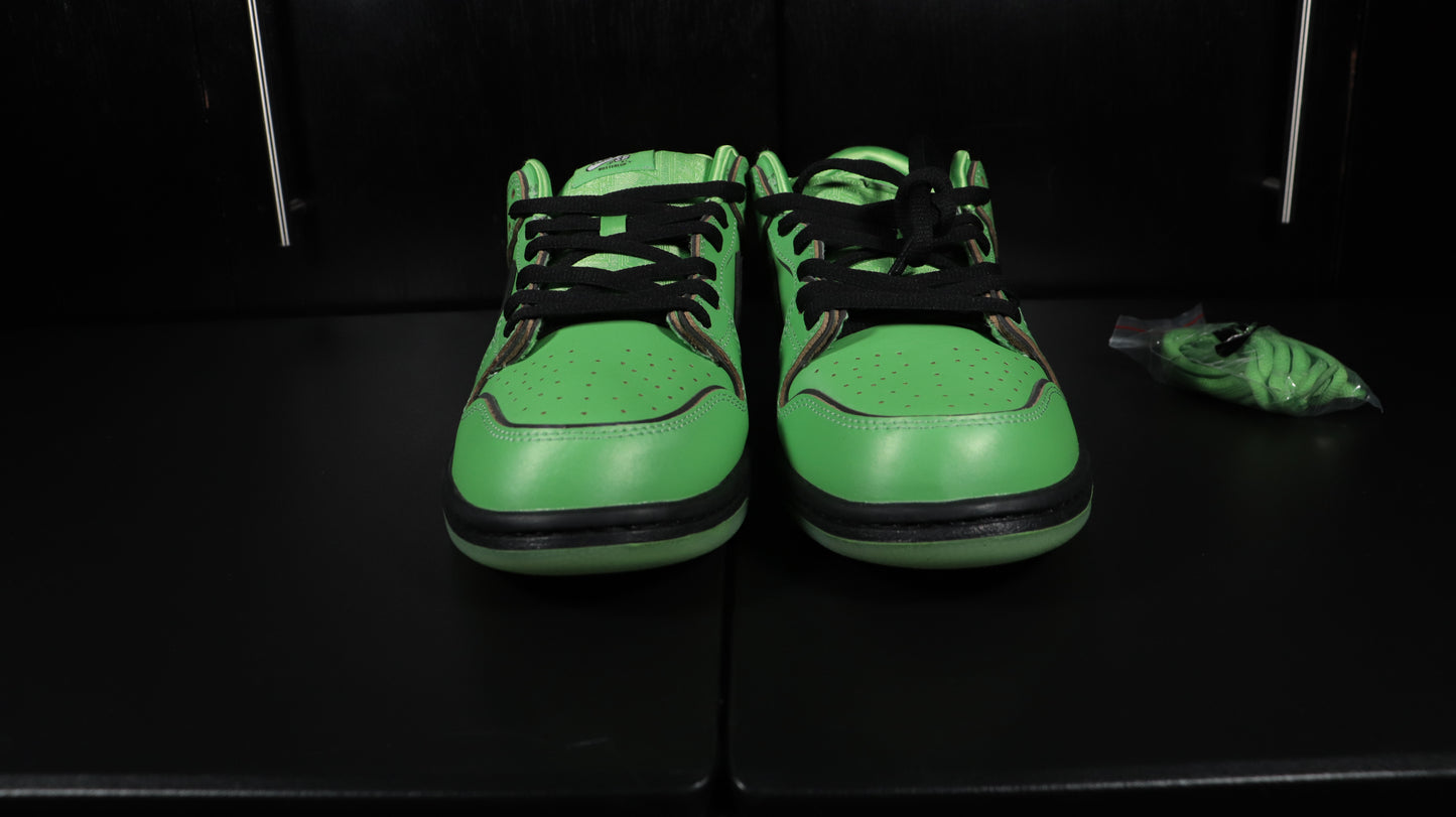 Nike SB Dunk Low The Powerpuff Girls Buttercup (Talla 10.5) US