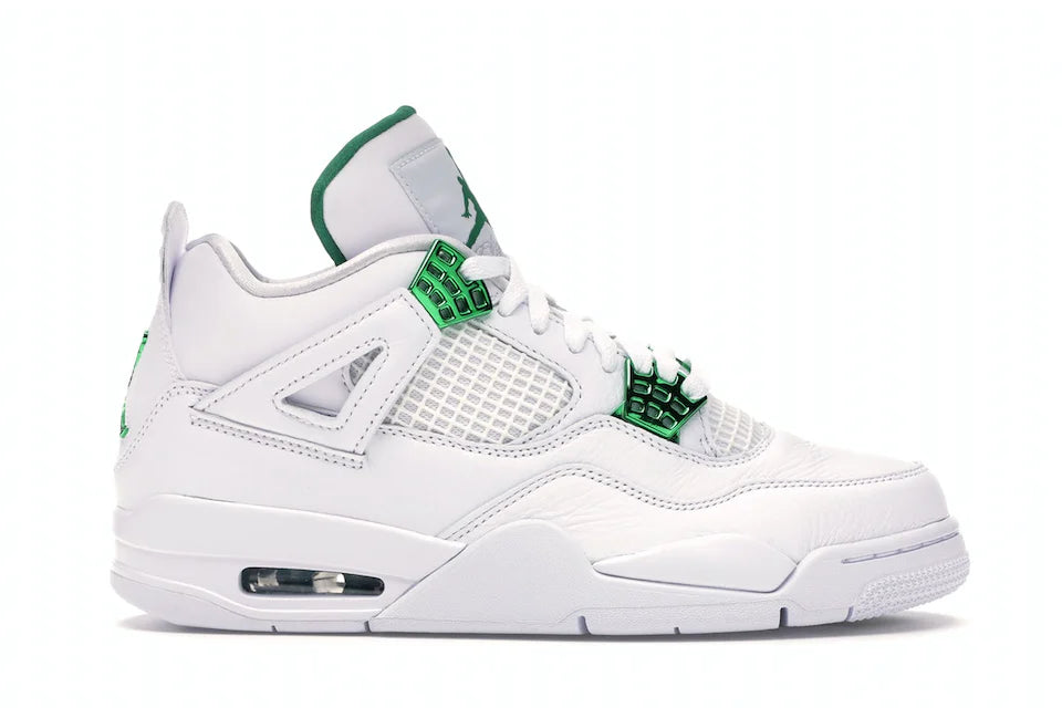 Jordan 4 Retro en verde metalizado